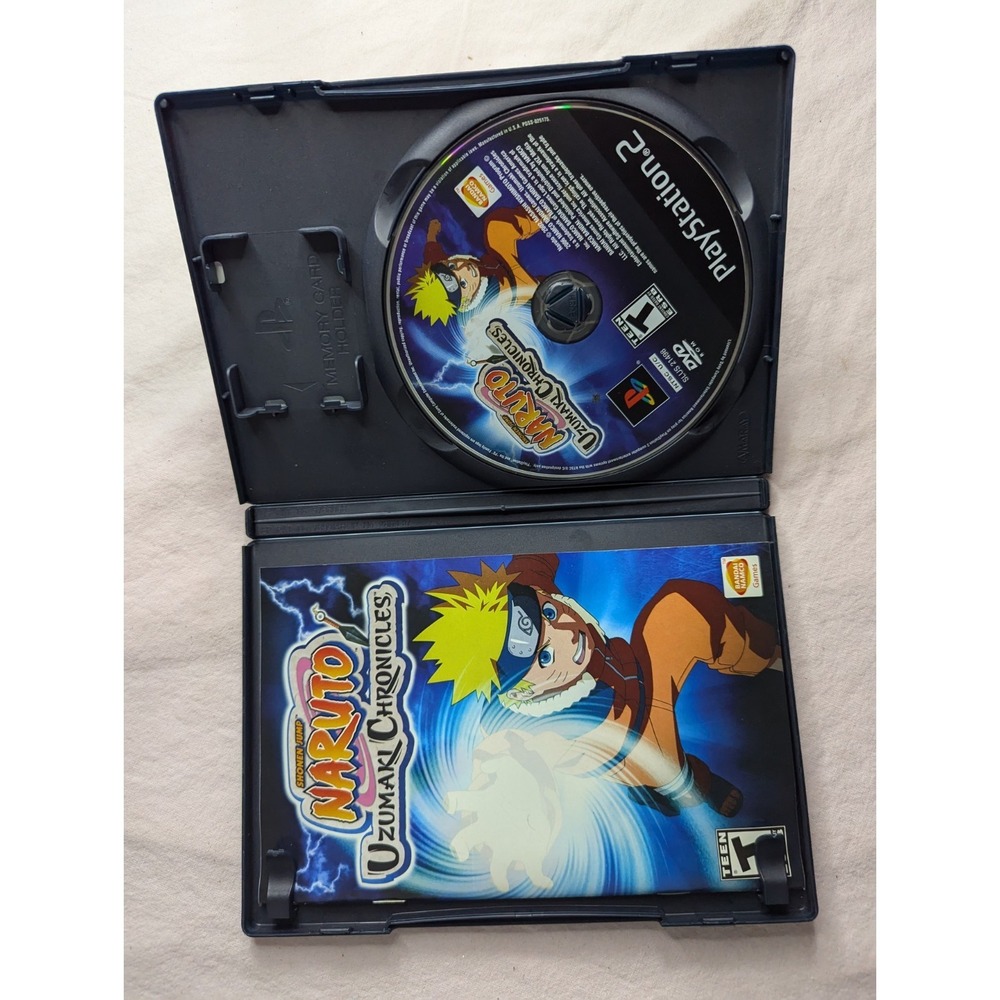 Shonen Jump Naruto: Uzumaki Chronicles (Sony PlayStation 2, 2006) video game